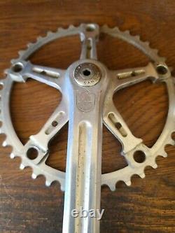 VTG Campagnolo SUPER RECORD 180MM ULTRA RARE TRIPLE! EXTREMELY SCARCE