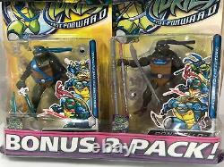 VTG Teenage Mutant Ninja Turtles 2006 FAST FORWARD 2 Pack! SEALED! Ultra Rare