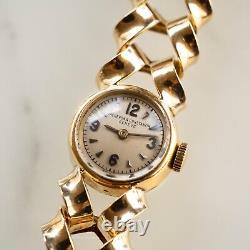 Vacheron Constantin 18K Yellow Gold Vintage Women's Watch 1940s Ultra Rare