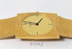 Vintage 18k Yellow Gold PATEK PHILIPPE Ultra-Thin Mens Winding Watch 3502 RARE