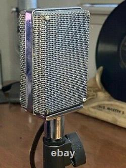 Vintage 1937 SUPER RARE SHURE 701A ULTRA Microphone-Working withstand