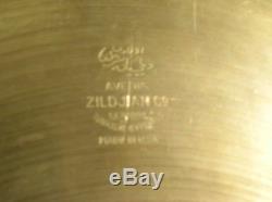 Vintage 1956 Ultra Rare Zildjian 15 Extra Thin Hi Hat Cymbals SUPERB SOUND/COND