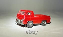 Vintage 1968 Tyco-s Red Wheelie Truck Dodge A100 Electric Slot Ultra Rare Runs