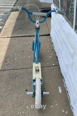 Vintage 1980's GT Zoot Scoot Scooter Ultra Rare Color Light Blue BMX Freestyle