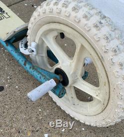 Vintage 1980's GT Zoot Scoot Scooter Ultra Rare Color Light Blue BMX Freestyle