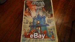 Vintage 1982 Remco The Saga Of Crystar Crystal Castle With Box ULTRA RARE