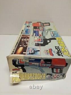 Vintage 1985 Bandai Power Rangers Changeman Power Bazooka Complete Ultra Rare