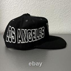 Vintage 90's ULTRA RARE! Los Angeles Raiders ANNCO Snapback 100% WOOL Hat NWOT