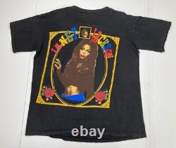Vintage 90s Janet Jackson Rap Tee Shirt L Ultra Rare Single Stitch