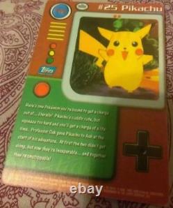 Vintage 90s Vending Machine Giant Pikachu Sticker Retro Rare Holo Pokemon Card