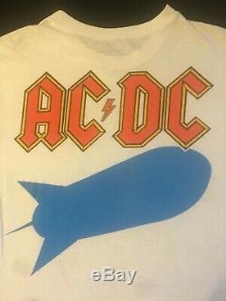 Vintage ACDC T Shirt HEATSEEKER 1988 Ultra Rare