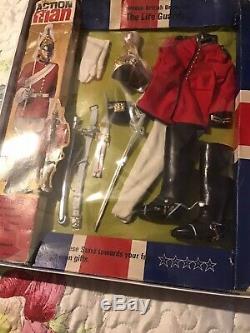 Vintage Action Man Ultra Rare Ceremonial 1970s Carded Pair Antique Items