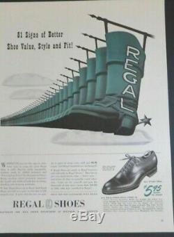 Vintage Advertising Regal Figural Boot Neon Trade Sign Ultra RARE 1930s NYC