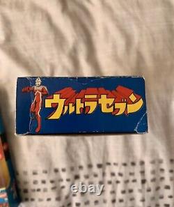 Vintage All Original Boxed Popy/Mego Rare Ultra Seven Figure
