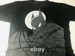 Vintage Batman The Animated Series Logo XL Shirt 1995 Ultra Rare