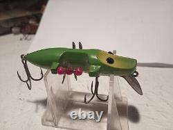 Vintage Beaver Baits Ultra Rare Old Fighter Lure Old Salesman Lure