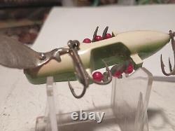 Vintage Beaver Baits Ultra Rare Old Fighter Lure Old Salesman Lure