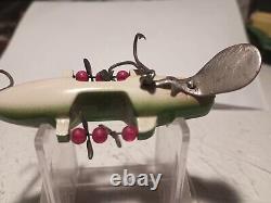 Vintage Beaver Baits Ultra Rare Old Fighter Lure Old Salesman Lure