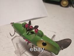 Vintage Beaver Baits Ultra Rare Old Fighter Lure Old Salesman Lure