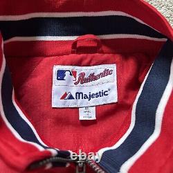 Vintage Boston Red Sox Jacket Majestic Dugout Lined Ultra Rare Xl MLB