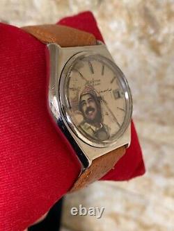 Vintage Certina Saddam Hussein Special Watch Ultra Rare Iraq President 1980's