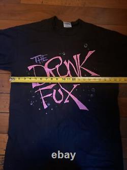 Vintage DRUNK FUX ultra RARE Guns N Roses Motörhead SLASH Axl T Shirt