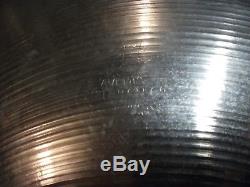 Vintage Early 60's ZILDJIAN 20 ULTRA PAPER THIN Light Ride Cymbal! 1766g! RARE