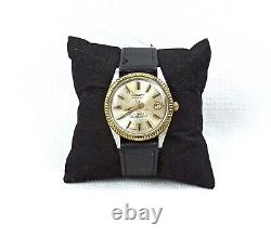 Vintage Felca Sportmaster X Watch 25 Jewels Automatic Ultra Rare Black Gold Men
