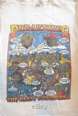 Vintage Freaknik ATL Hip Hop Freaknik 98 Rap T-shirt M 2pac Biggie Ultra Rare