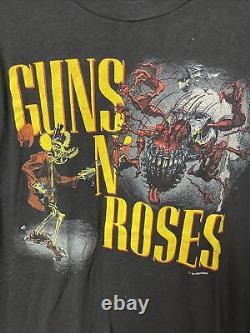 Vintage GUNS N ROSES Concert Shirt 1987 Banned Rape Scene ULTRA RARE Original
