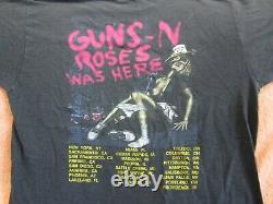 Vintage GUNS N ROSES Concert Shirt 1987 Banned Rape Scene Ultra Rare Original
