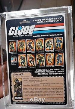 Vintage G. I. Joe 1982 Snake Eyes Moc Sealed Straight Arm! Ultra Rare
