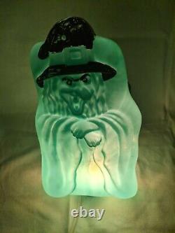 Vintage Halloween Green Witch Blow Mold Holy Grail Ultra Rare