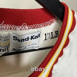 Vintage Houston Rockets GAME WORN warm up top ULTRA RARE sand knit