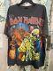 Vintage Iron Maiden Band T-shirt 80s 90s Size 2xl All Over Print Ultra Rare