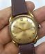 Vintage Langel Watch 17 Jewels Gold Date 1960's Ultra Rare Mint Condition Swiss