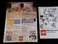 Vintage Lego 1017 Letter Bricks for Wall board ULTRA RARE complete set from 1976