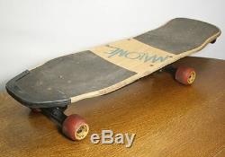 Vintage MALONE Skateboard. From 80s. ULTRA RARE