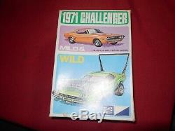 Vintage MPC 1971 Dodge Challenger Mild to Wild 1/25 scale model kit Ultra Rare
