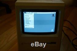 Vintage Macintosh Plus Computer With Ultra Rare Jasmine BackPac 40MB HDD TESTED