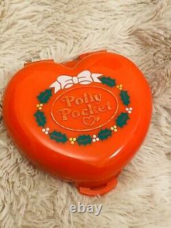 Vintage Polly Pocket 1989 Red Shell 100% complete ULTRA RARE Musical