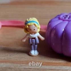 Vintage Polly Pocket Polly's Show Time Locket 1995 98% Complete Ultra Rare