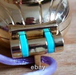 Vintage Polly Pocket Seashine Mermaid Locket 1993 100% Complete. Ultra Rare