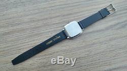 Vintage RARE 70's Longines Ultra Thin L994.1 Automatic Textured Dial With Box