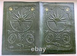 Vintage Rolex Embossed Leather Passport Wallet 1950's- Ultra Rare