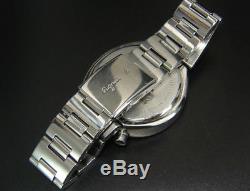 Vintage Seiko Agnes b Bullhead Chronograph Quartz Men's Watch V655 Ultra Rare 02