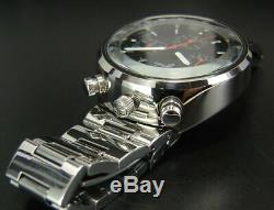 Vintage Seiko Agnes b Bullhead Chronograph Quartz Men's Watch V655 Ultra Rare