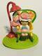 Vintage Strawberry Shortcake In A Rocking Chair With Lamp & Rug Mini Ultra Rare