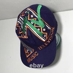 Vintage ULTRA RARE 90s MTV Logo The Game Big Logo Adjustable Snapback Hat