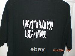 Vintage ULTRA RARE Nine Inch Nails T-Shirt XL